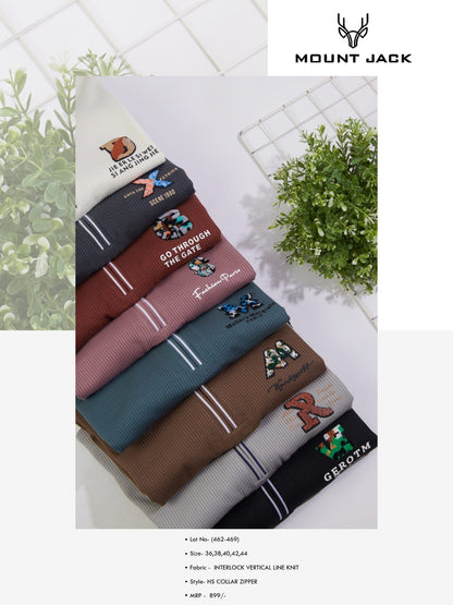 Lot No 462-469 Mount Jack Interlock Mens Tshirts Wholesale