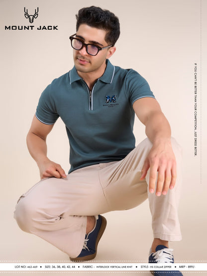 Lot No 462-469 Mount Jack Interlock Mens Tshirts Wholesale