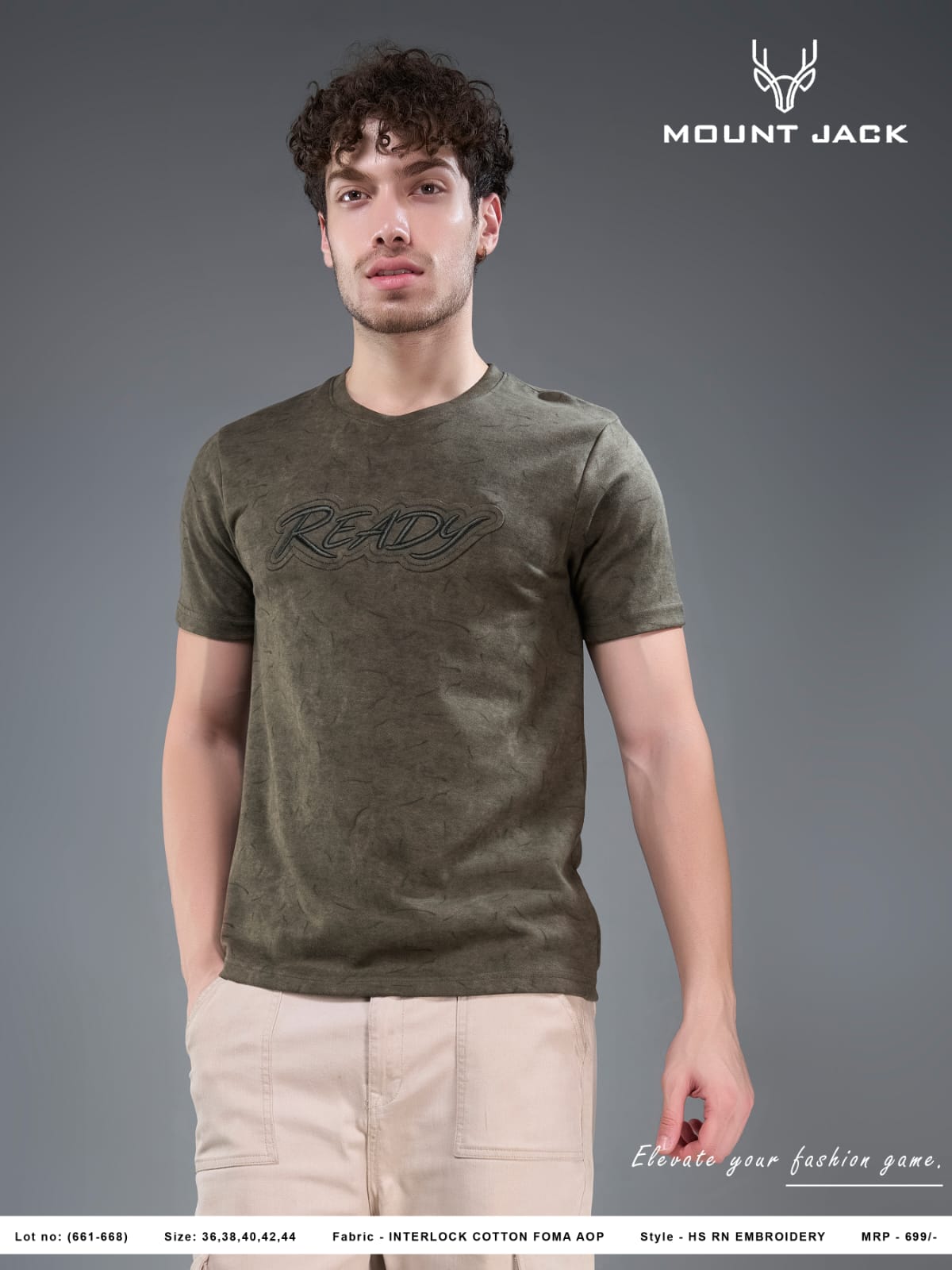 Lot No 661-668 Foma Aop Mount Jack Imported Mens Tshirts Wholesaler Gujarat