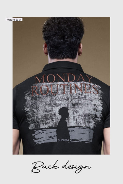 Lot No 768-775 Canvas Mount Jack Interlock Mens Tshirts Exporter India