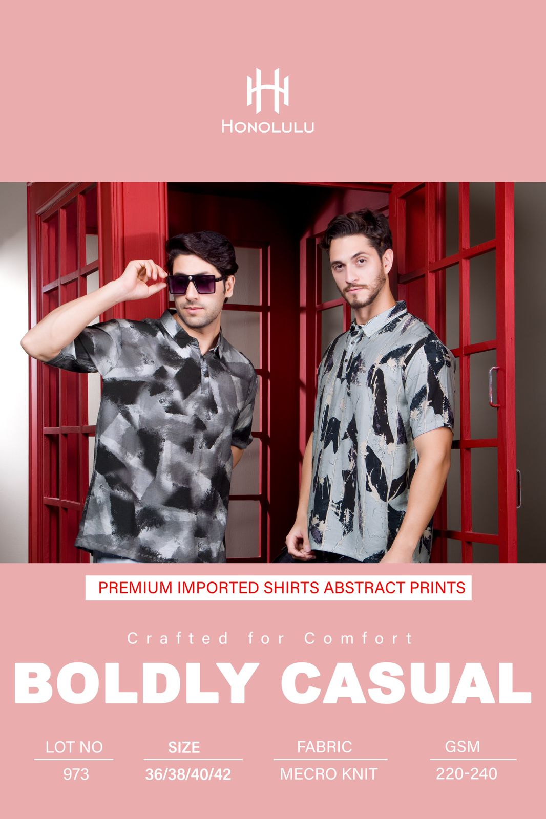 Lot No 973 Honolulu Imported Mens Tshirts Supplier Ahmedabad