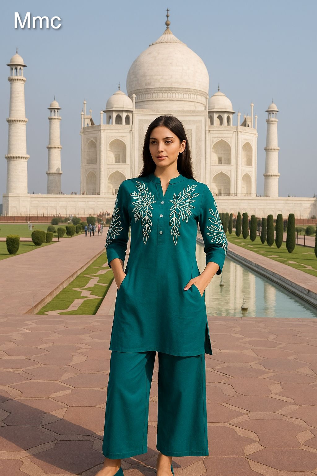 Lotus Flower Mmc Vatican Co Ord Set Supplier India
