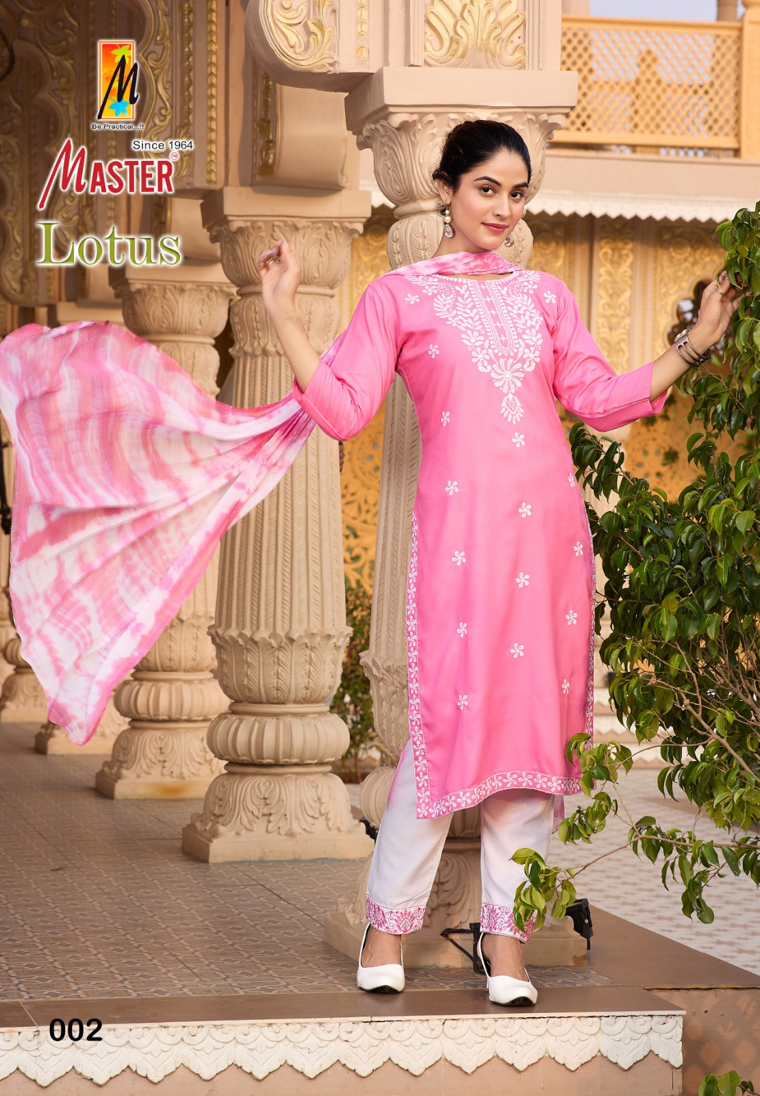 Lotus Master Rayon Readymade Pant Style Suits Wholesaler Ahmedabad