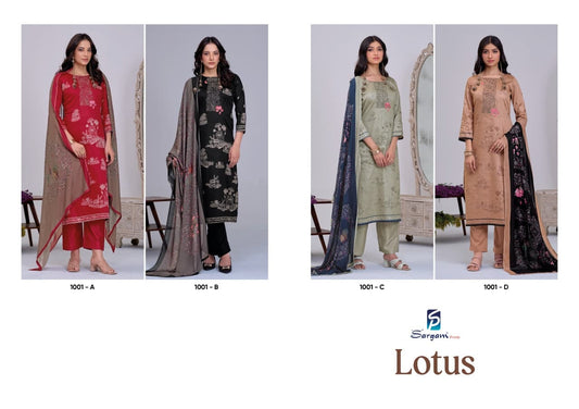 Lotus Sargam Prints Pure Jam Pant Style Suits Supplier Gujarat