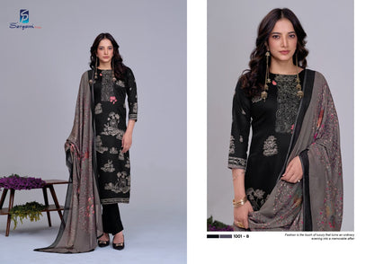 Lotus Sargam Prints Pure Jam Pant Style Suits Supplier Gujarat