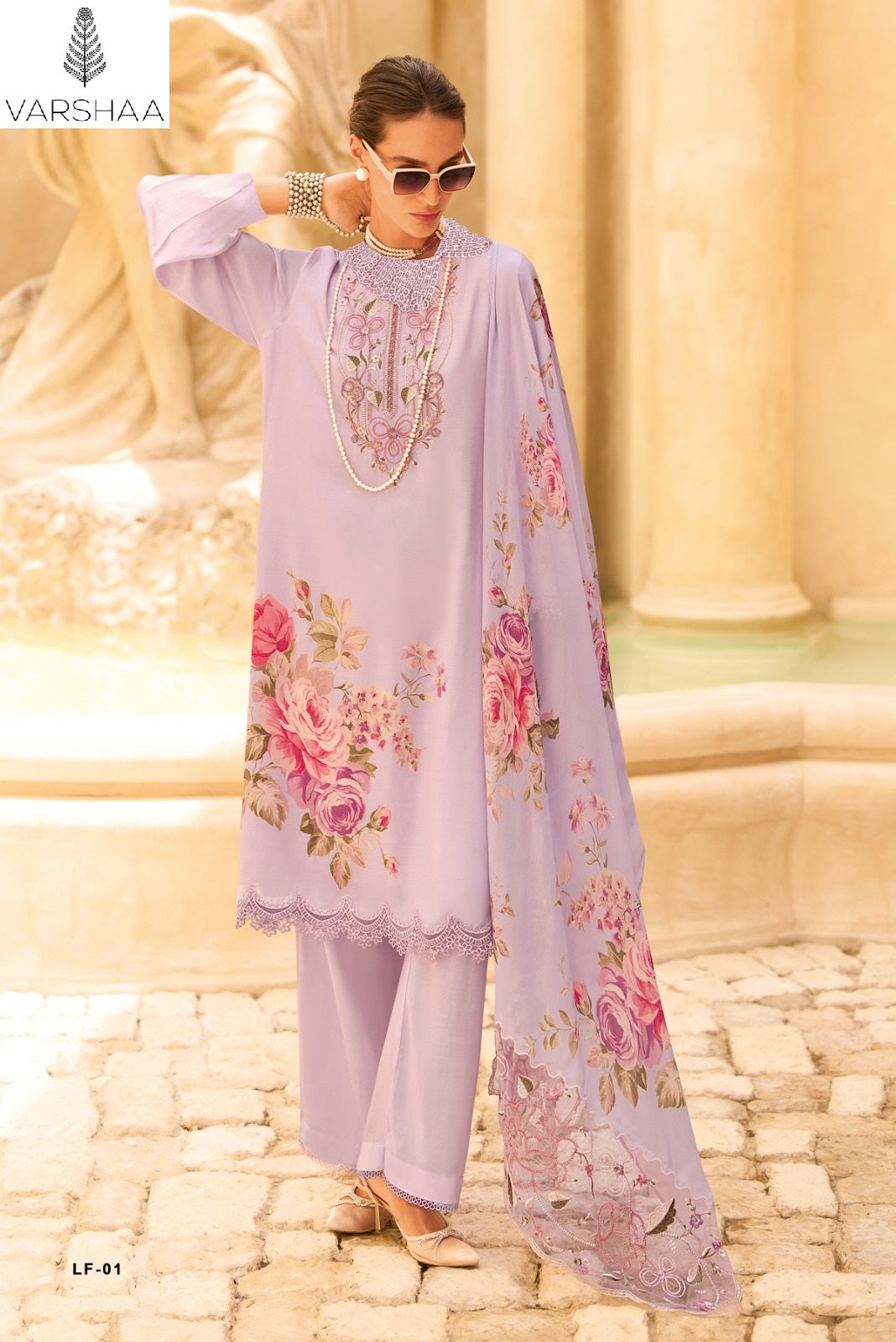 Love At First Sight Varshaa Swiss Pant Style Suits Exporter