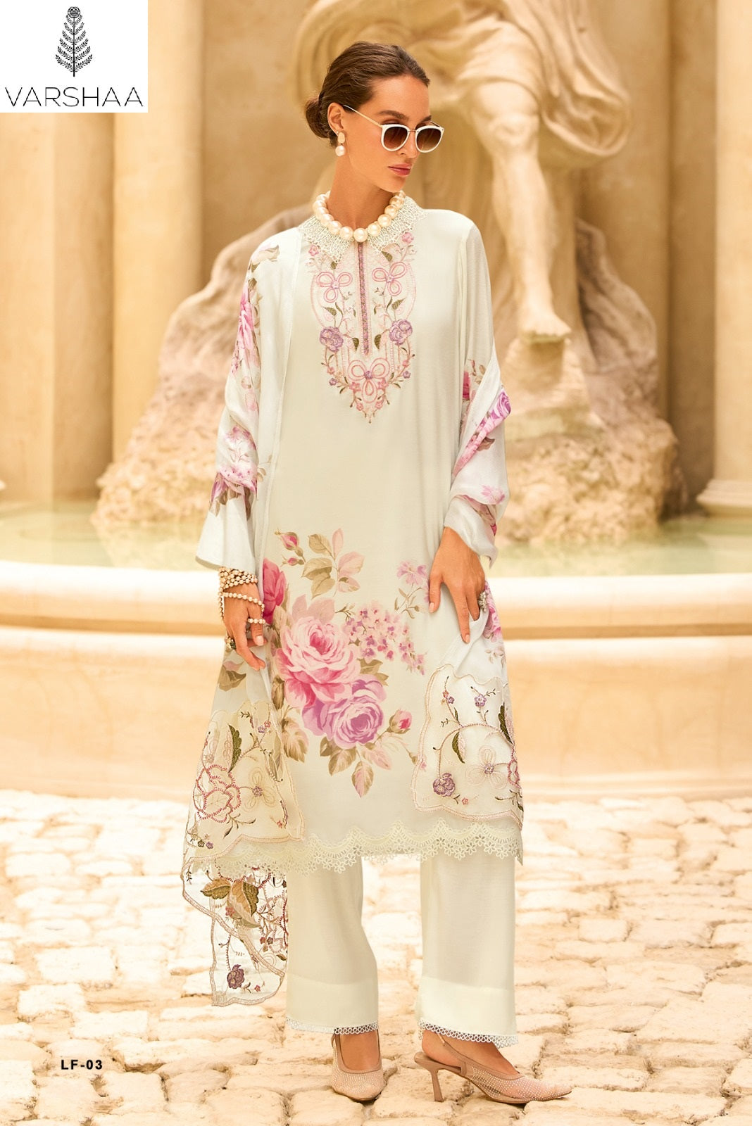 Love At First Sight Varshaa Swiss Pant Style Suits Exporter