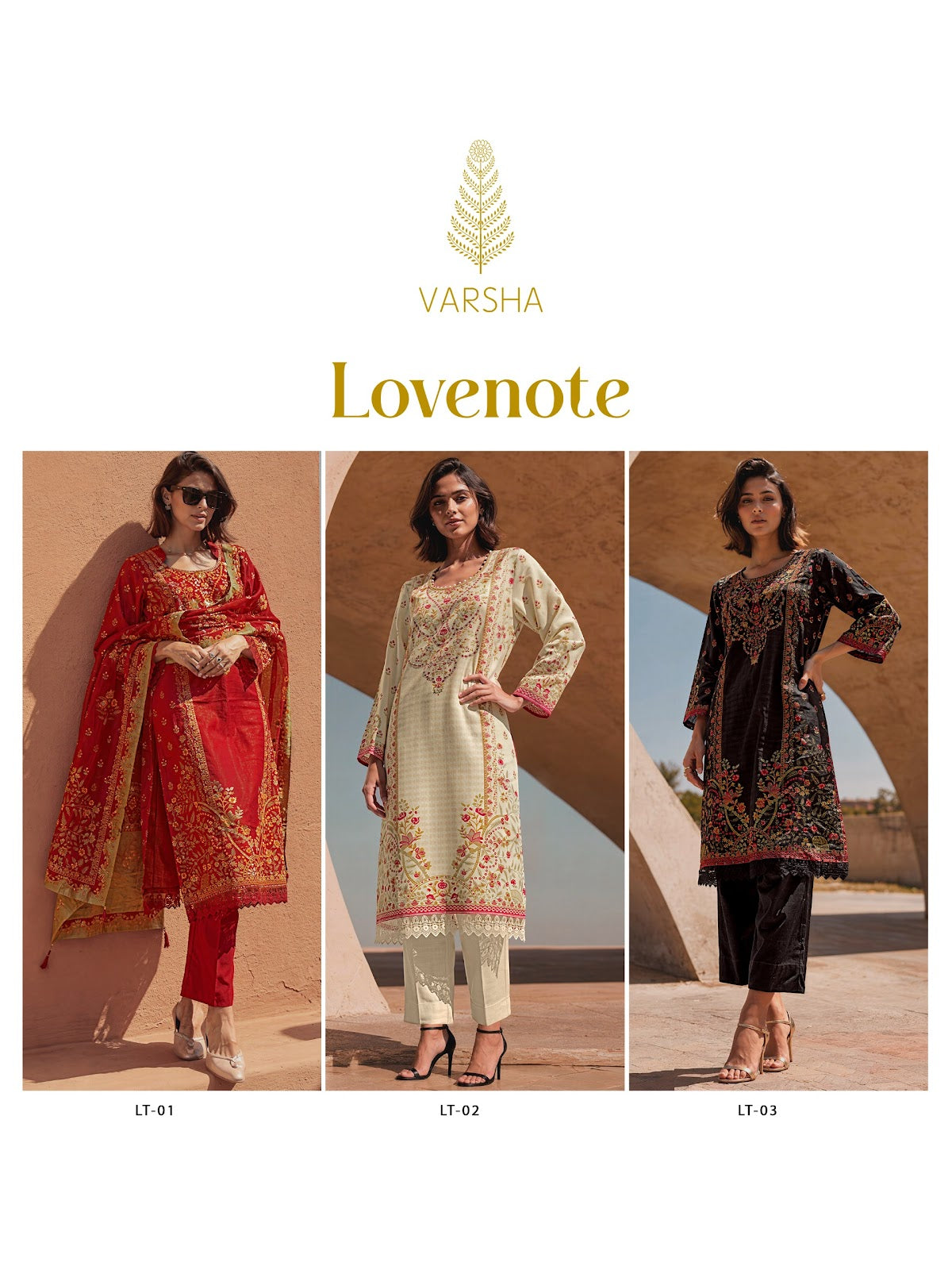Lovenote Varshaa Viscose Muslin Pant Style Suits Manufacturer Ahmedabad
