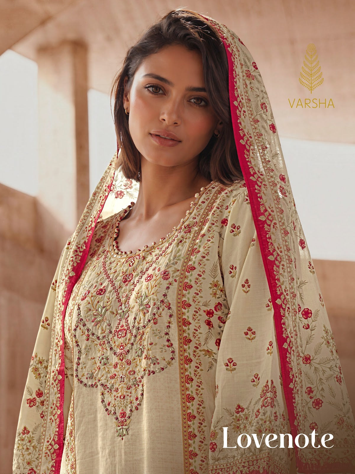 Lovenote Varshaa Viscose Muslin Pant Style Suits Manufacturer Ahmedabad