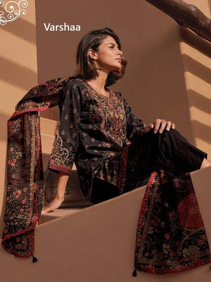 Lovenote Varshaa Viscose Muslin Pant Style Suits Manufacturer Ahmedabad