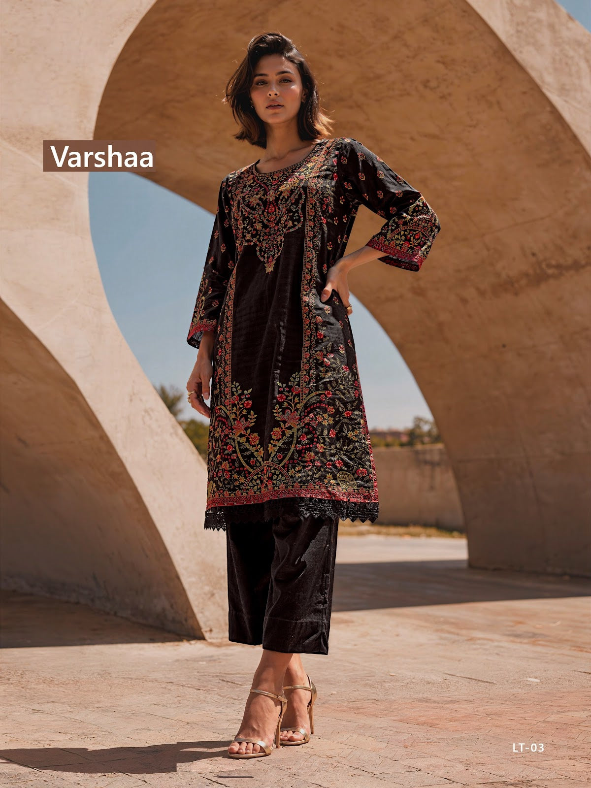 Lovenote Varshaa Viscose Muslin Pant Style Suits Manufacturer Ahmedabad