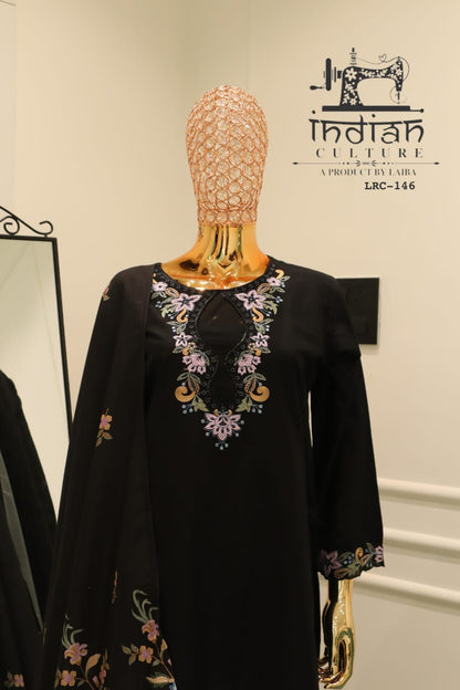 Lrc-146 Indian Culture Cotton Readymade Pant Style Suits Wholesale Price