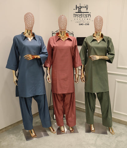 Lrc-150 Farshi Salwar Indian Culture Viscose Co Ord Set Wholesaler India
