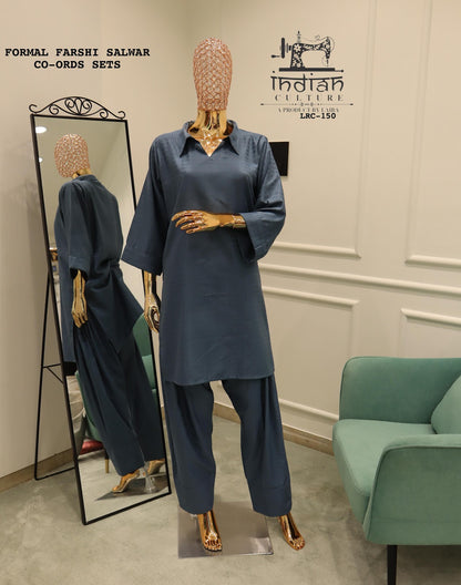Lrc-150 Farshi Salwar Indian Culture Viscose Co Ord Set Wholesaler India