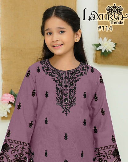 Lt-114 Laxuria Trendz Fox Georgette Girls Pakistani Readymade Suit Wholesale Price