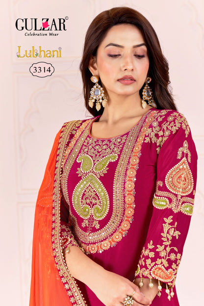 Lubhani Gulzar Chinon Readymade Suits Exporter Ahmedabad