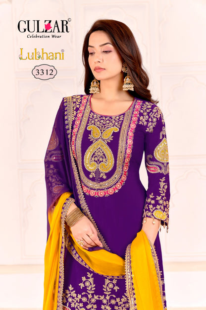 Lubhani Gulzar Chinon Readymade Suits Exporter Ahmedabad