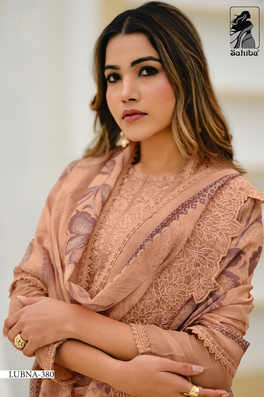 Lubna Sahiba Organza Pant Style Suits Manufacturer Ahmedabad