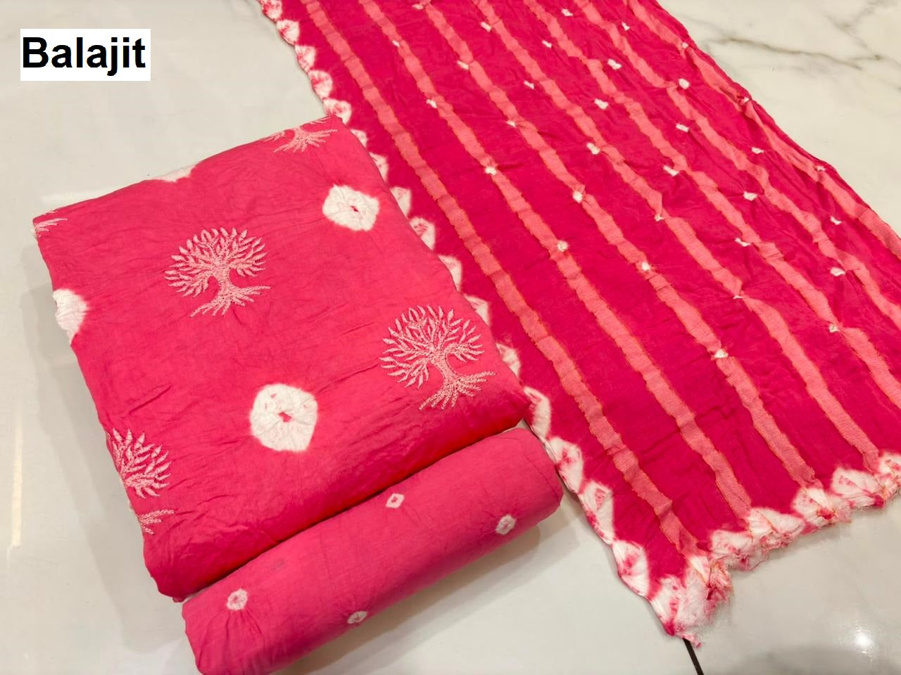 Lucknowi Work 1107 Balajit Satin Salwar Suits Exporter Ahmedabad