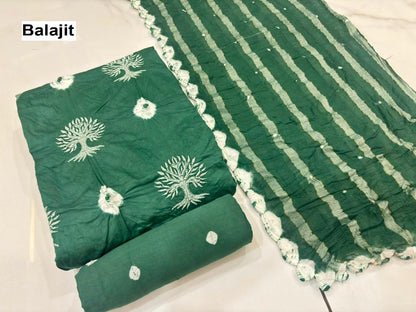 Lucknowi Work 1107 Balajit Satin Salwar Suits Exporter Ahmedabad