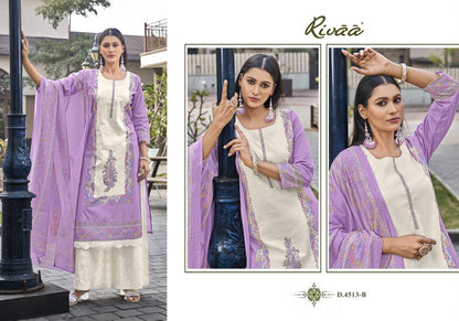 Lucy 2 Rivaa Lawn Pakistani Salwar Suits Supplier Ahmedabad