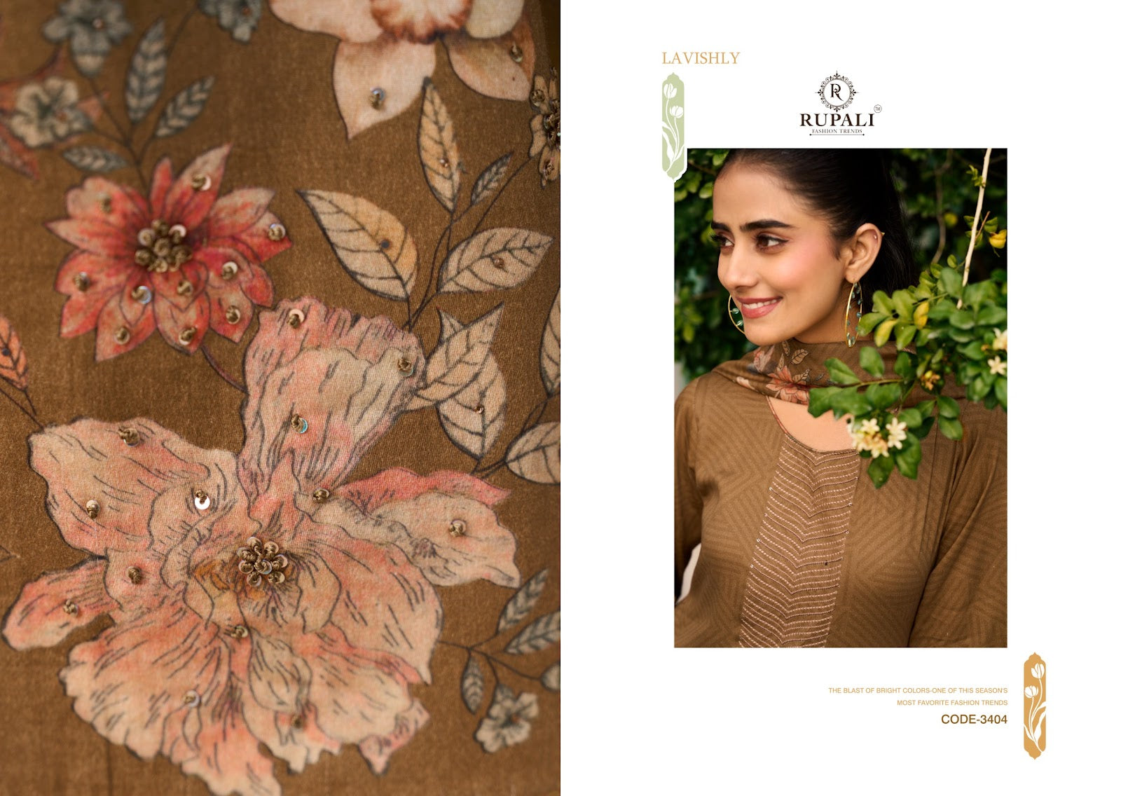 Luka Chuppi Rupali Jam Satin Pant Style Suits Exporter Gujarat