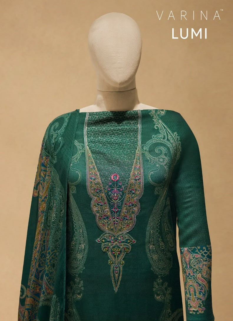 Lumi Varina Pashmina Suits Supplier Gujarat