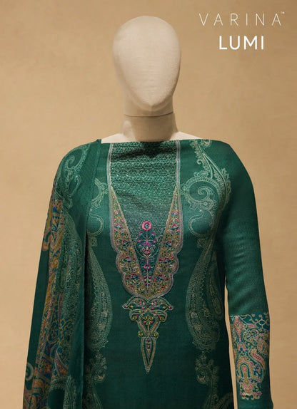 Lumi Varina Pashmina Suits Supplier Gujarat