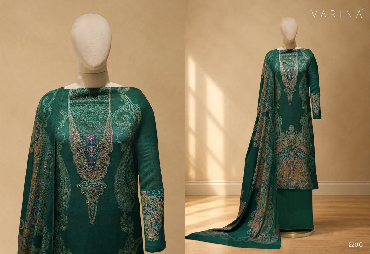 Lumi Varina Pashmina Suits Supplier Gujarat