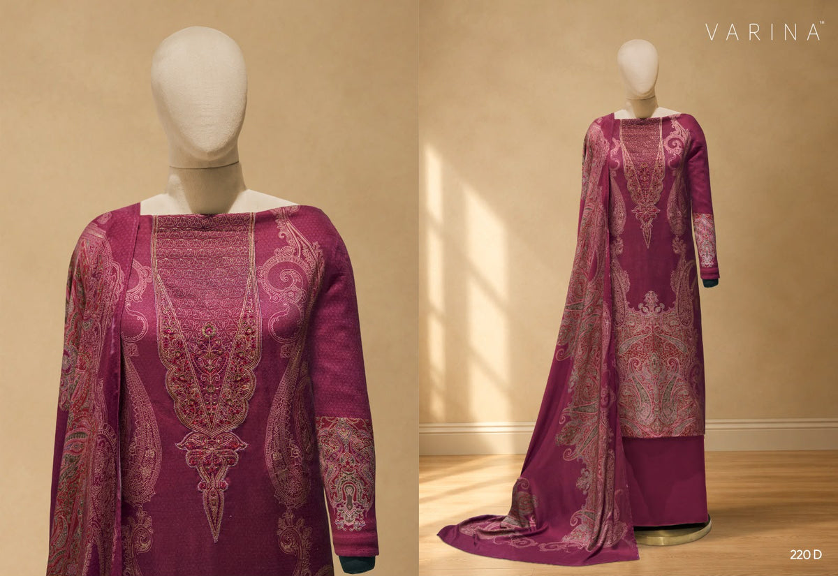 Lumi Varina Pashmina Suits Supplier Gujarat