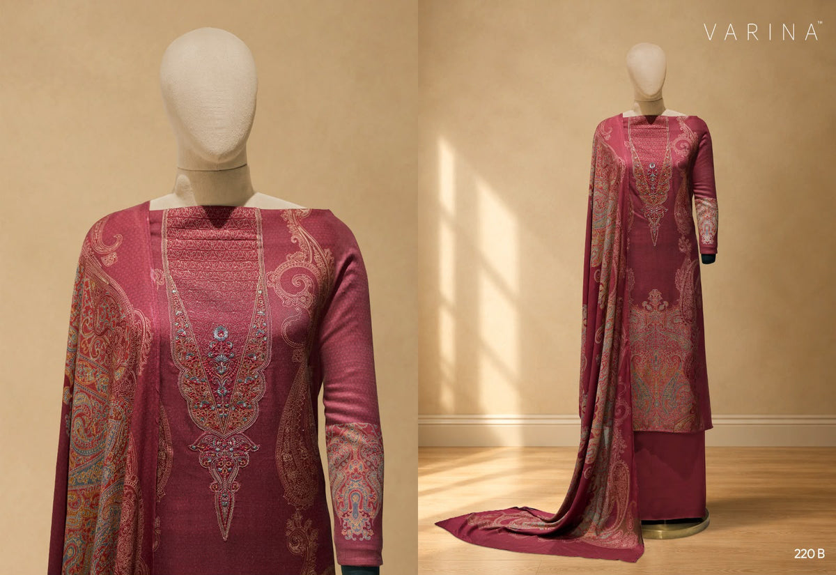 Lumi Varina Pashmina Suits Supplier Gujarat