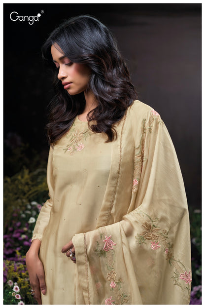 Lumiera 3781 Ganga Premium Bemberg Plazzo Style Suits Supplier Ahmedabad