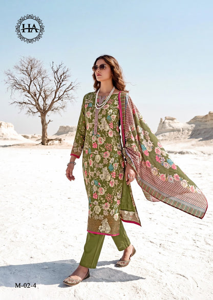Lumina Harshit Fashion Pure Zam Karachi Salwar Suits Supplier Gujarat