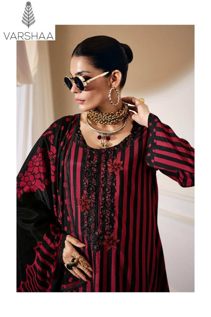 Lumina Varshaa Viscose Muslin Pant Style Suits Manufacturer Gujarat