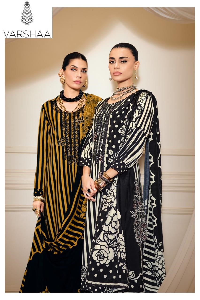 Lumina Varshaa Viscose Muslin Pant Style Suits Manufacturer Gujarat