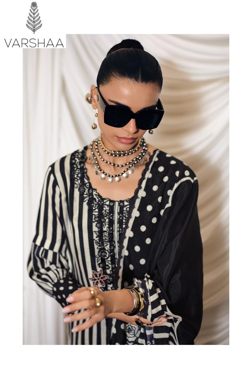 Lumina Varshaa Viscose Muslin Pant Style Suits Manufacturer Gujarat
