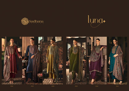Luna Sadhana Pashmina Suits Wholesaler Gujarat