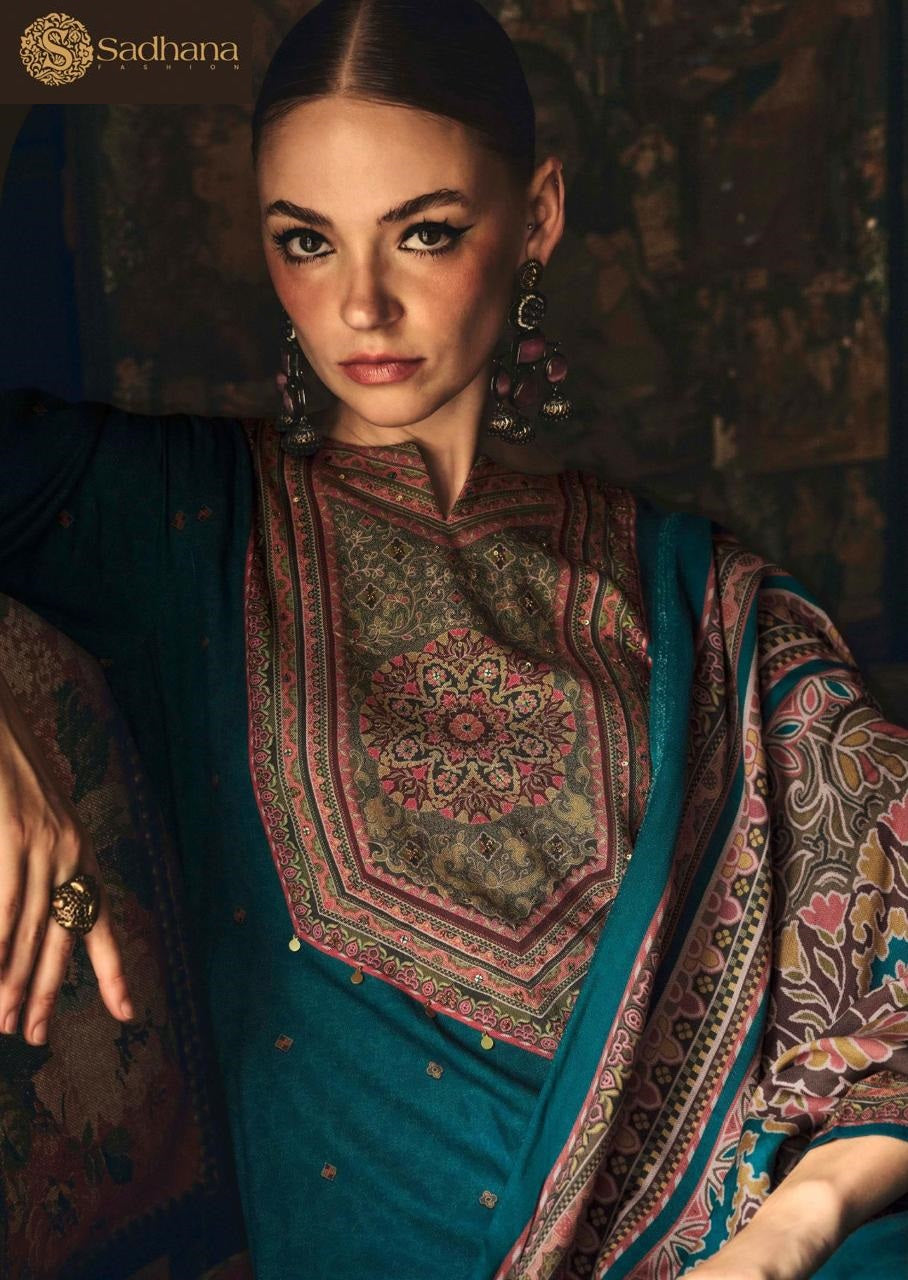 Luna Sadhana Pashmina Suits Wholesaler Gujarat