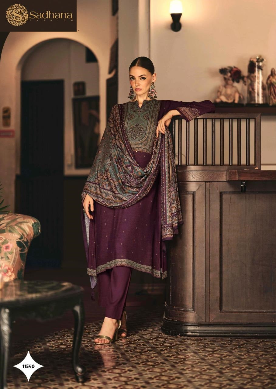 Luna Sadhana Pashmina Suits Wholesaler Gujarat