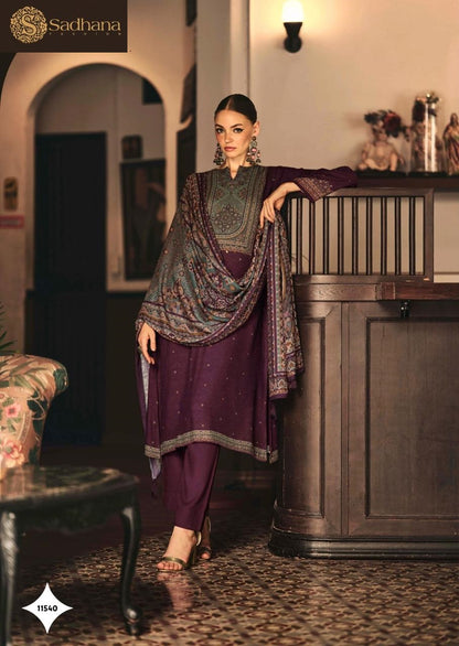 Luna Sadhana Pashmina Suits Wholesaler Gujarat