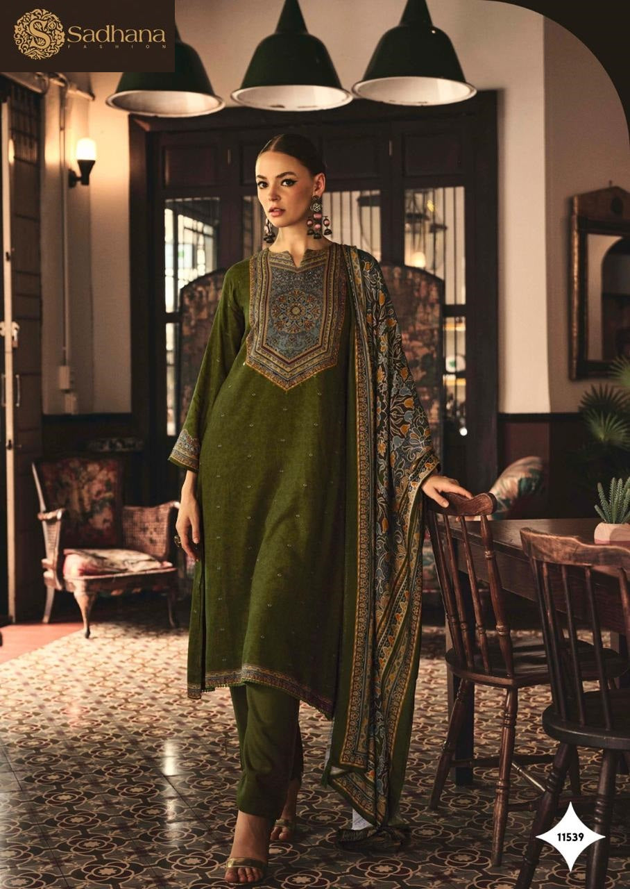 Luna Sadhana Pashmina Suits Wholesaler Gujarat