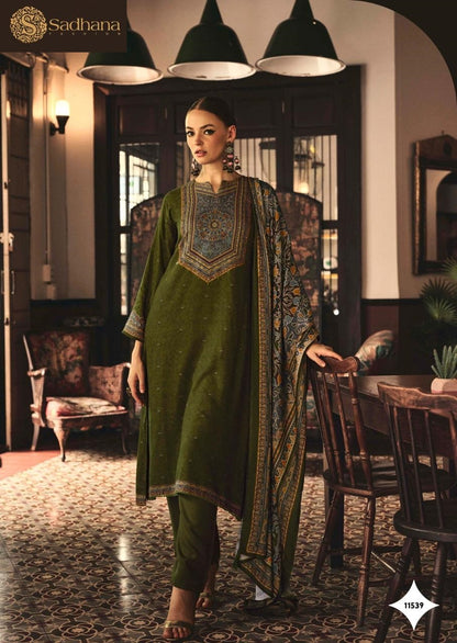 Luna Sadhana Pashmina Suits Wholesaler Gujarat