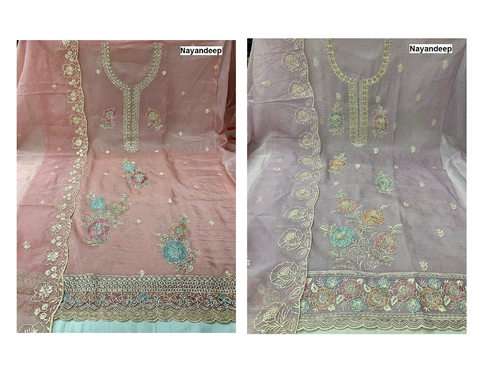 Lunch Box Nayandeep Silk Salwar Suits Wholesaler Gujarat