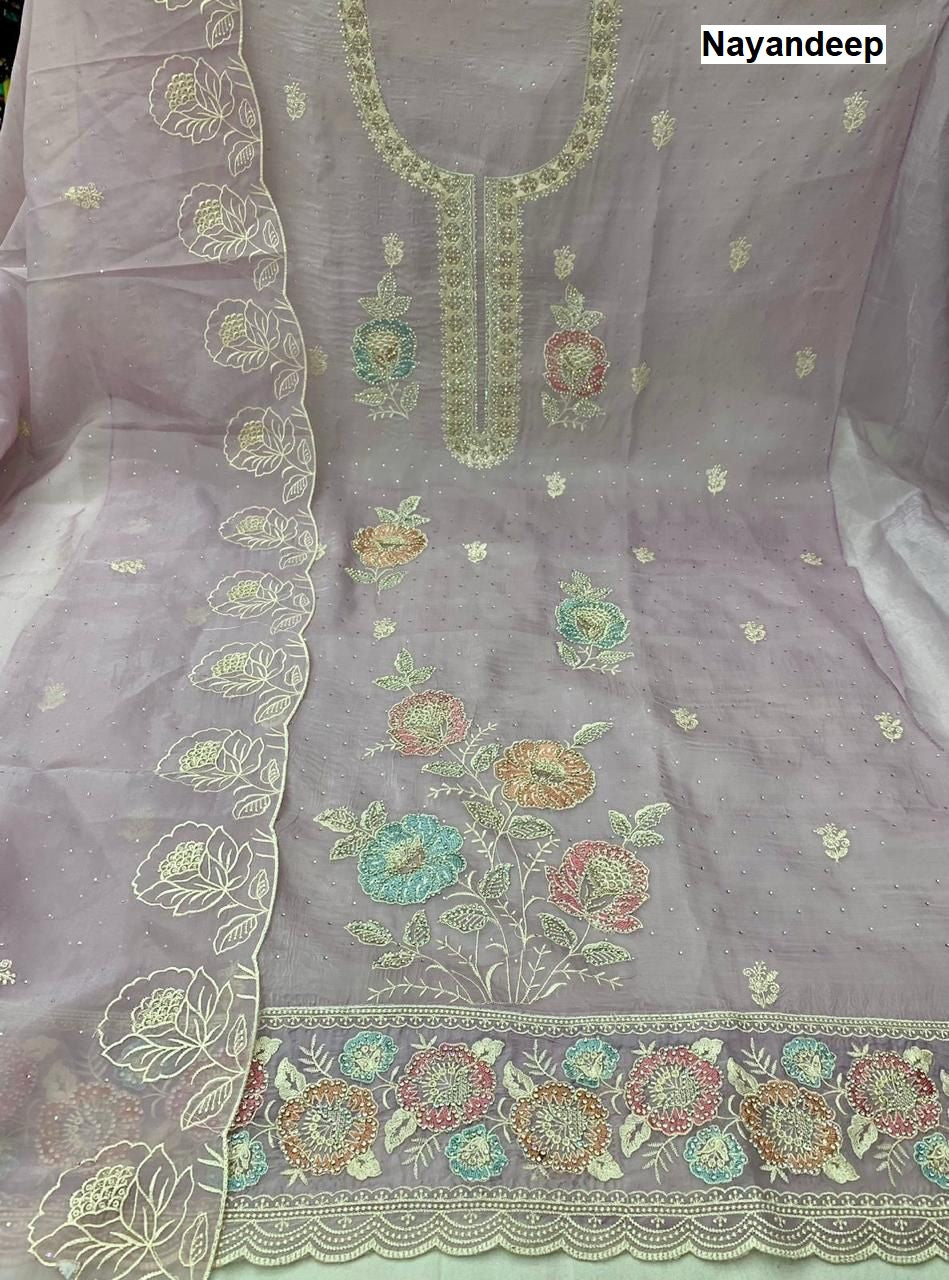 Lunch Box Nayandeep Silk Salwar Suits Wholesaler Gujarat