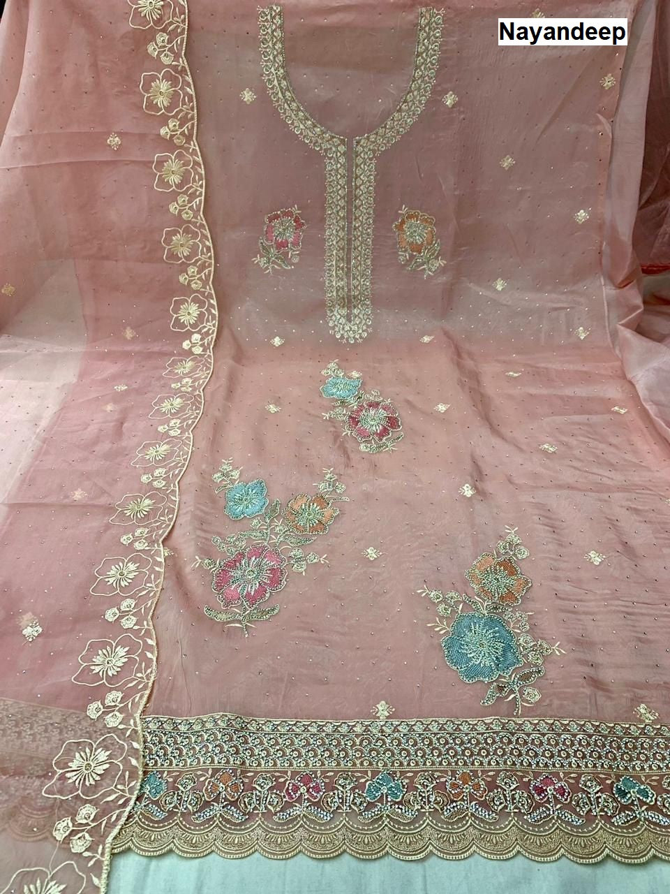 Lunch Box Nayandeep Silk Salwar Suits Wholesaler Gujarat