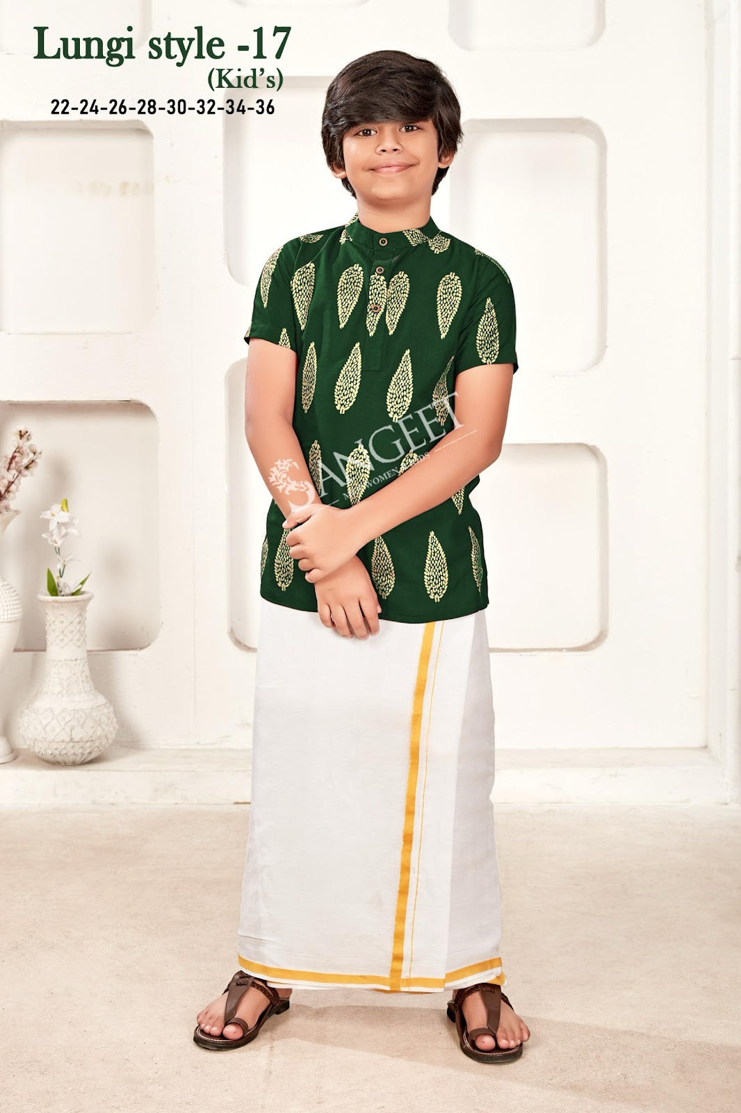 Lungi Style 17 Sangeet Heavy Rayon Boys Kurta Wholesale Price