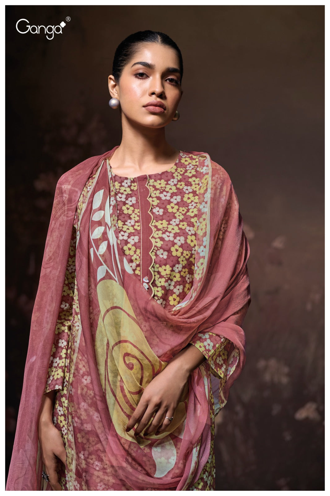 Luraa 3589 Ganga Premium Cotton Pant Style Suits Manufacturer