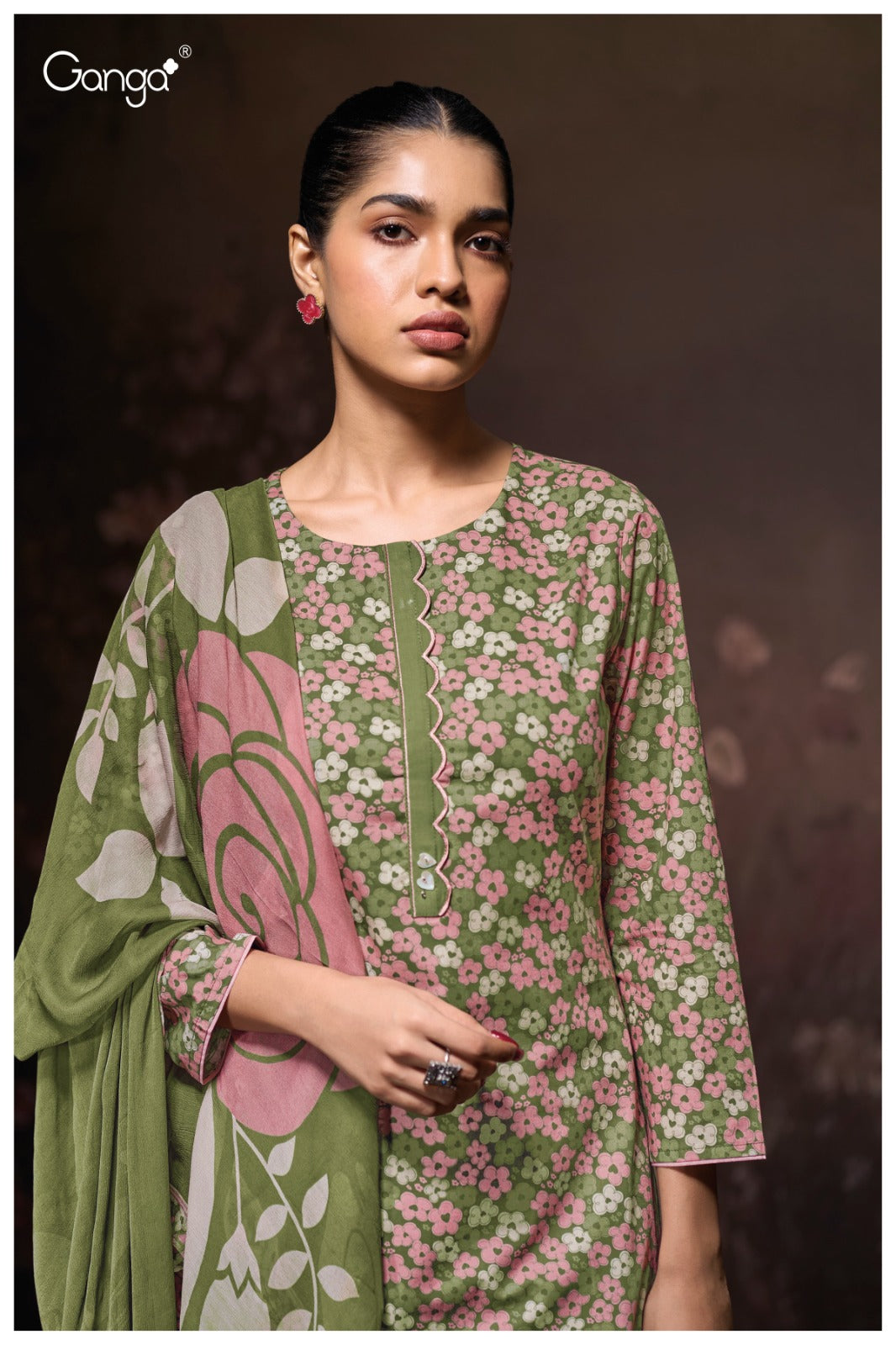 Luraa 3589 Ganga Premium Cotton Pant Style Suits Manufacturer