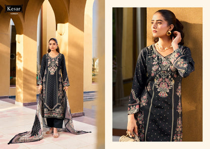 Lushe Kesar Viscose Muslin Pant Style Suits Wholesaler India