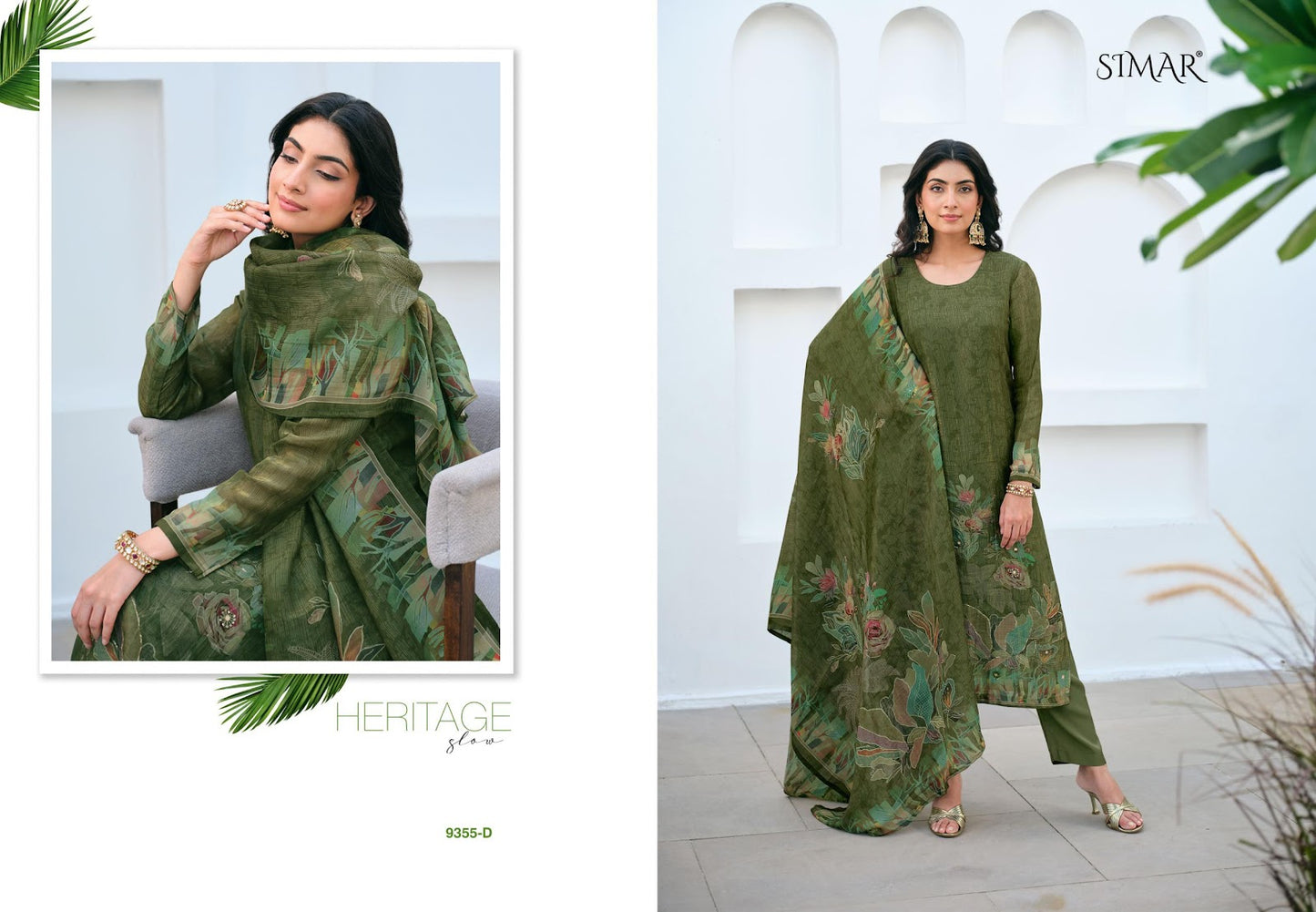 Luvika Simar Pant Style Suits Wholesaler India